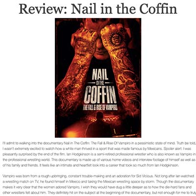 Review: Nail in the Coffin